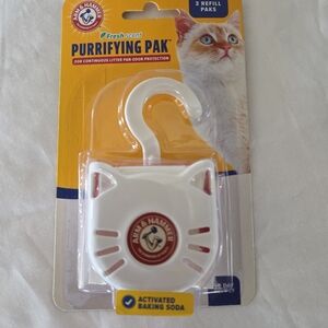 Arm & Hammer Litter Purrifying Pak Litter Deodorizer 3ct New
